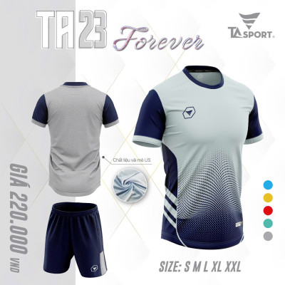 ÁO BÓNG ĐÁ KHÔNG LOGO TA23 FOREVER